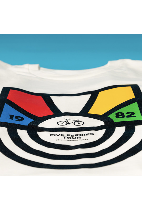 White Five Ferries T-Shirt