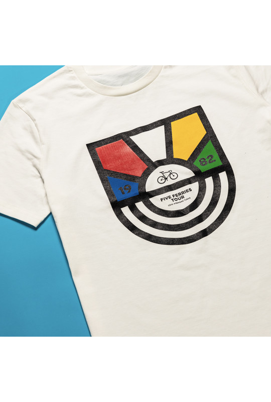 White Five Ferries T-Shirt
