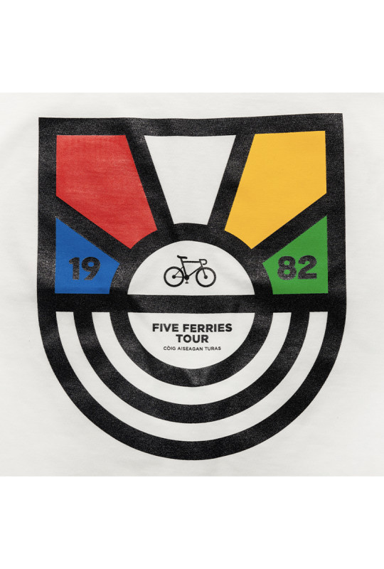 White Five Ferries T-Shirt